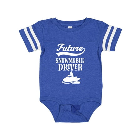 

Inktastic Future Snowmobile Driver Snowmobiling Gift Baby Boy or Baby Girl Bodysuit