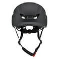 thumbnail image 2 of Casco de bicicleta Zulema ajustable a prueba de golpes Negro Gorro de ciclismo, 2 of 8