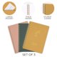 thumbnail image 4 of Set de cuadernos ZICOTO Aesthetic Spiral College Ruled x3, 4 of 8