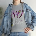 thumbnail image 2 of 80 & Fabulous 80 Years Old Floral 80th Birthday T-shirt, 2 of 2