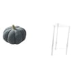 thumbnail image 1 of Almohadas de calabaza de Halloween,Almohadas de calabaza de Halloween Decoración del hogar Suave,Mesita de noche,Mesa auxiliar de acrílico transparente,mesa auxiliar transparente de 2, 1 of 8