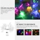 thumbnail image 2 of 1 Juego de 20 luces LED de cadena con flores, luz decorativa para decoración de dormitorio, 2 of 6