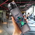 thumbnail image 1 of Botella de agua de Stitch de Anime de Disney para niños, vaso de agua de plástico portátil para adultos, taza de agua deportiva de alta capacidad, regalo, 560ML, 1 of 4