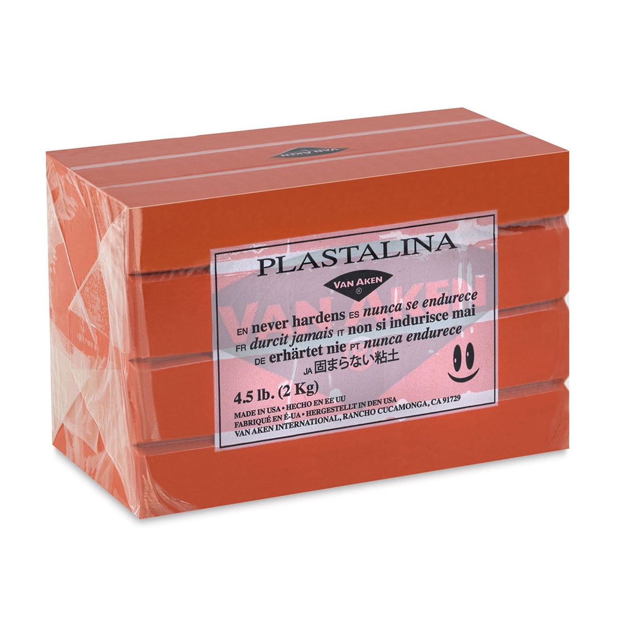 Van Aken Modeling Clay, 4.5 lbs., Terra-Cotta