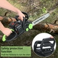 thumbnail image 5 of ZNNT 16" Cordless Electric Chainsaw 1800W Brushless Motor Chain Saw Kit with 2*4Ah Battery for Wood Cutting, 5 of 8