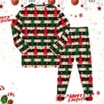 thumbnail image 2 of Xyant Toddler Christmas Pjs, Boys Girls Long Sleeve Top and Pants Pajamas Set Kids 2 Piece Soft Cotton Sleepwear 2-3T, 2 of 7
