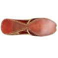 thumbnail image 3 of Royal Women Designer Shoes Peacock Punjabi Indian Jutti &nbsp;Ballet Flat Shoes, 3 of 5