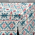 thumbnail image 4 of Ethnic Dog Crate Cover, Native Traditional Art with Mexican Cultural Origins Geometric Borders Triangles, Easy to Use Pet Kennel Cover for Medium Large Dogs, 35" x 23" x 27", Multicolor, by Ambesonne, 4 of 6