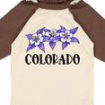 thumbnail image 4 of Inktastic Colorado Columbine Flowers Boys or Girls Long Sleeve Baby Bodysuit, 4 of 5