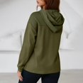 thumbnail image 4 of FAIWAD Sweatshirt for Women Long Sleeve Drawstring Hooded Tops Casual Knit Lightweight Hoodies, 4 of 8