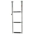 thumbnail image 1 of Telescoping Boat Ladder, Slip Proof Polished  Pool Ladder 3 Step With Short Circle Rope For Swimming Pools For Pontoons Docks, 1 of 8