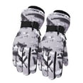 thumbnail image 2 of sovlvnd 9-15Years Toddler Kids Boys Girls Gloves Winter Outdoor Windproof Warm Lock Temperature Ski Gloves on Clearance, 2 of 7