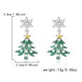 thumbnail image 5 of Yoyauz Christmas Earrings For Ladies Christmas Trees Snowflakes Bows Bells Lightweight Earrings Cute Christmas Parties Jewelry Gifts, 5 of 6