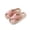 Pink, variant on Women Furry Memory Foam Slippers Winter Fuzzy Fluffy Crisscross Plush Strap House Shoes Slippers Indoor Outdoor Anti-Skid Cute Open Toe Bedroom Slides Pink 39(US-7.5)