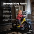 thumbnail image 2 of Strider 12” Sport Bike (Yellow) + Rocking Base - Helps Teach Baby How to Ride a Balance Bicycle - for Kids 6 Months to 4 Years -Easy Assembly & Tool-Free Adjustments, 2 of 8