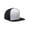 Black/ White, variant on Big Accessories BA516 Flat Bill Cap