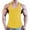 Yellow, variant on Posijego Men's Muscle Tank Tops Workout Gym Racerback Sleeveless T-Shirts Quick Dry Athletic Tanks for Men