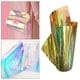 thumbnail image 3 of Película de Vinilo Holográfica íris Transparente para Zapatos Paquete Bolsa Patchwork Señal Plotter Artes Patchwork Manualidades DIY - Shallow poco Sunnimix Papel de vinilo holográfico, 3 of 8