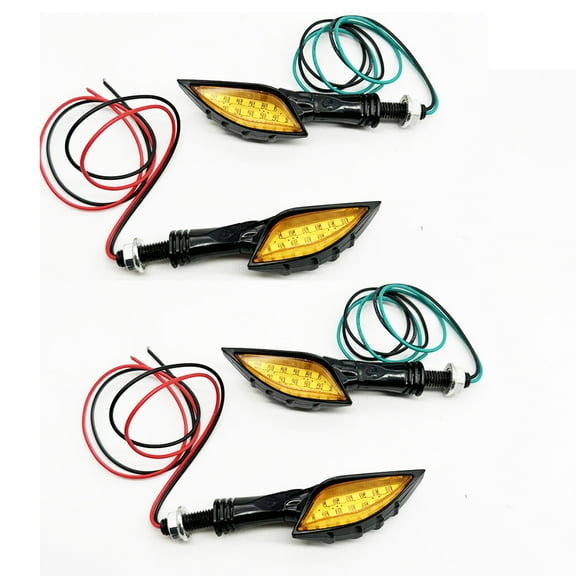 2x Motorcycle LED Turn Signal Light for Kawasaki ZR7S ZRX1100 ZRX1200 ZRX1200R