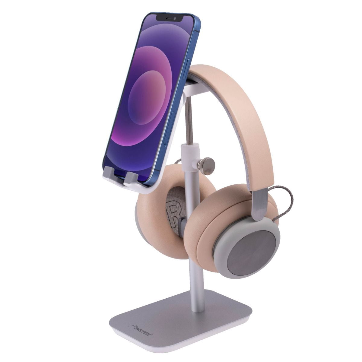 Cell Phone Stand with Headphone Holder 