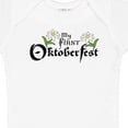 thumbnail image 4 of Inktastic My First Oktoberfest with Edelweiss Flowers Boys or Girls Baby Bodysuit, 4 of 5
