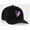 Chicken Black/Black, variant on Embroidered American Flag Filled Farm Animals Youth Children's Mesh Back Trucker Hat, Horse, Black/Black