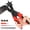 Black/Red, variant on 14 Pcs Hollow Hole, Round Steel Leather Craft, Watch Band Hole Punch set0.5mm to 7mm Round for Belts, Watch Bands, Paper and DIY Leather