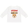 thumbnail image 3 of Inktastic Shiba Inu Dog Lover Boys or Girls Long Sleeve Toddler T-Shirt, 3 of 5