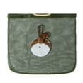 thumbnail image 5 of Riguas Cartoon Animal Tail Shopping Bag Drawstring Portable Foldable Reusable 10KG Heavy Duty Cloth Large Capacity Multi-functional Grocery Shopper Bag Tote Handbag, 5 of 7