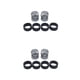 thumbnail image 4 of Vogacara 4 piezas de neumáticos de deriva de coche RC, ruedas de vehículo portátiles, juguetes para automóviles, actualización de Type3 NO3, 4 of 6
