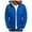 Blue, variant on LEEy-world Warm Winter Coats for Men Mens Parka Jacket Waterproof Cotton Quilted Coat Winter Outwear with Real Hood Thick Outdoor Snowjacket Navy,XXL