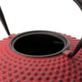 thumbnail image 5 of Bredemeijer 42oz Xilin Cast Iron Tea Pot | Red, 5 of 5
