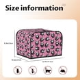 thumbnail image 5 of Fotbe Cute Panda for Four Slice Toaster Cover, Fingerprint Protector, Super Soft Appliance Cover And Dust Cover,Bread Dust Cover & Fingerprint Protection, 5 of 7