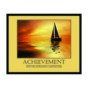 Advantus Framed Motivational Poster