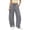 Dark Gray -BI41, variant on Barrel Pants for Women Wide Leg with Pocket Elastic High Waisted Loose Fit Balloon Trousers for Fall Business Red S