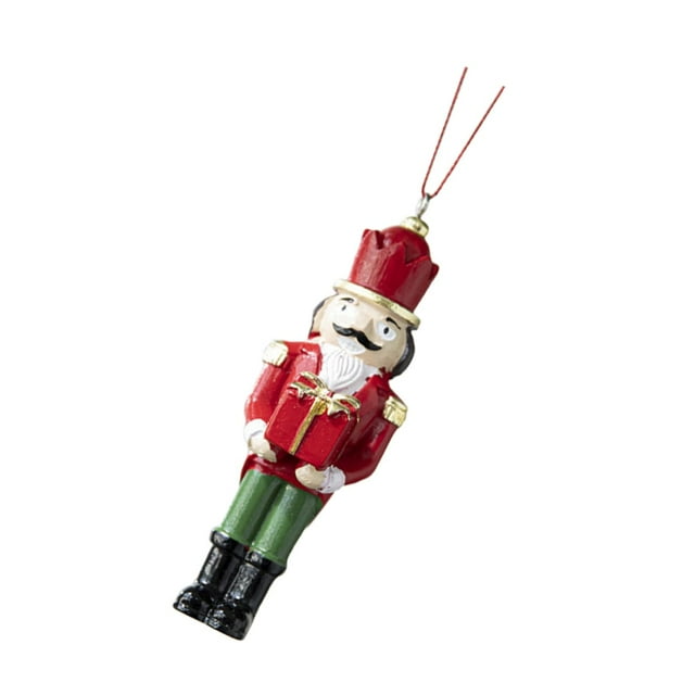 yeacher Festive Christmas Nutcracker Resin Pendant: Unique Tree Ornament & Perfect Holiday Gift for Nutcracker Lovers, 50G Each