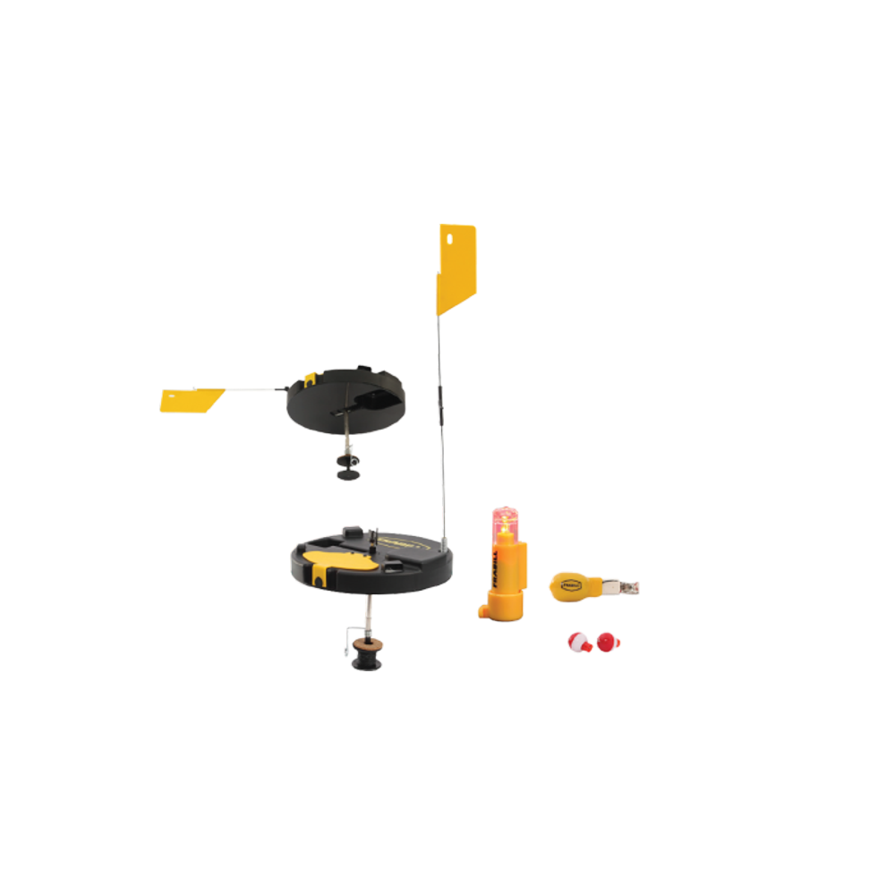 Frabill Pro Thermal TipUp Combo Pack, Ice Fishing TipUps, 1662