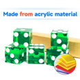 thumbnail image 3 of Casino Dice GSE Games & Sports Expert, grado AAA, 19 mm, juego de 5, 3 of 7