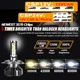 thumbnail image 5 of Faro de coche CSP 28000LM 130W H4 LED H7 Canbus H1 H3 H8 H11 9005 9006 9007 880 8000K 6000K luces Led de faro automático para coche, 5 of 6