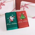 thumbnail image 5 of Toalla de Navidad Farfi con caja de regalo bordada Color brillante Santa Claus patrón de árbol de Navidad toalla de lavado uso diario, 5 of 5