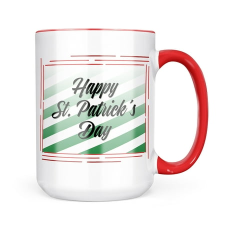 

Christmas Cookie Tin Happy St. Patrick s Day St. Patrick s Day Fading Green Stripes Mug gift for Coffee Tea lovers