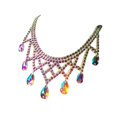 thumbnail image 3 of Collar de baile, elegante y brillante, accesorio llamativo, precioso para el salón de baile. Estilo C, 3 of 8