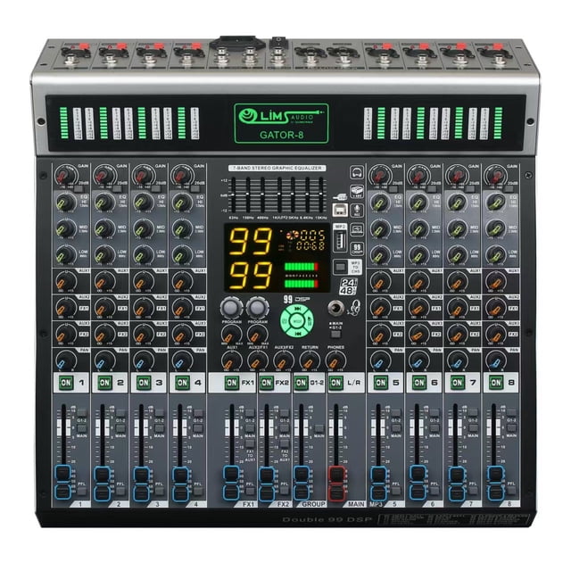 Mezcladora Pasiva GATOR-8 LiM Audio by Soundtrack de 8 Canales