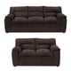 thumbnail image 1 of Sala 3-2 Cosmo 2 Piezas ( Sofá, Love Seat ) Chocolate para Sala, 1 of 11