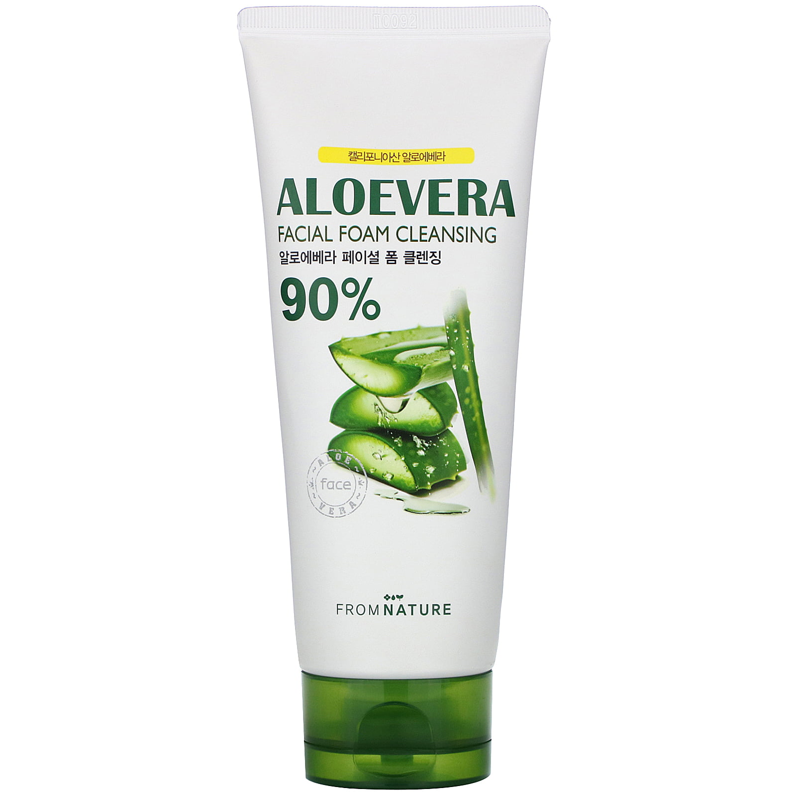FromNature Aloe Vera, 90%, Facial Foam Cleansing, 130 g - Walmart.com