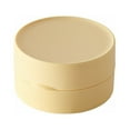 thumbnail image 2 of Oleegame 2PC Spoon And Lid Rest Macaron Color Travel Soap Box Portable Creative Soap Box Waterproof With Lid Soap Plastic Box Yellow, 2 of 2
