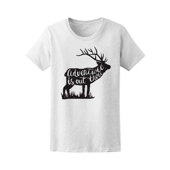 Deer Adventure Is Out There Tee Men's -Image by Shutterstock