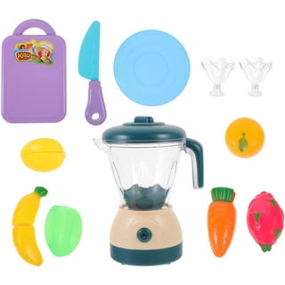 Fridja Montessori Wooden Toy Blender, Juicer and Smoothie Maker for Pretend  Play Kitchen Accessories Toy Mixer for Kids Includes Cup, Mixer and Fruit 