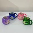 thumbnail image 3 of Crystal Cat Coffee Mug, 12Oz Cute Geode Cat Face Mug With Crystal Eyes, Ergonomic Cat Tail Handle, Heat-Resistant Tea Cup For Coffee Lovers, Unique Geode Cat Mug Gift For, 3 of 8