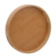 thumbnail image 4 of Round Serving Bamboo Wood Tray for Dinner Trays Tea Bar - Serving Tray for Home and Restaurant, 4 of 5